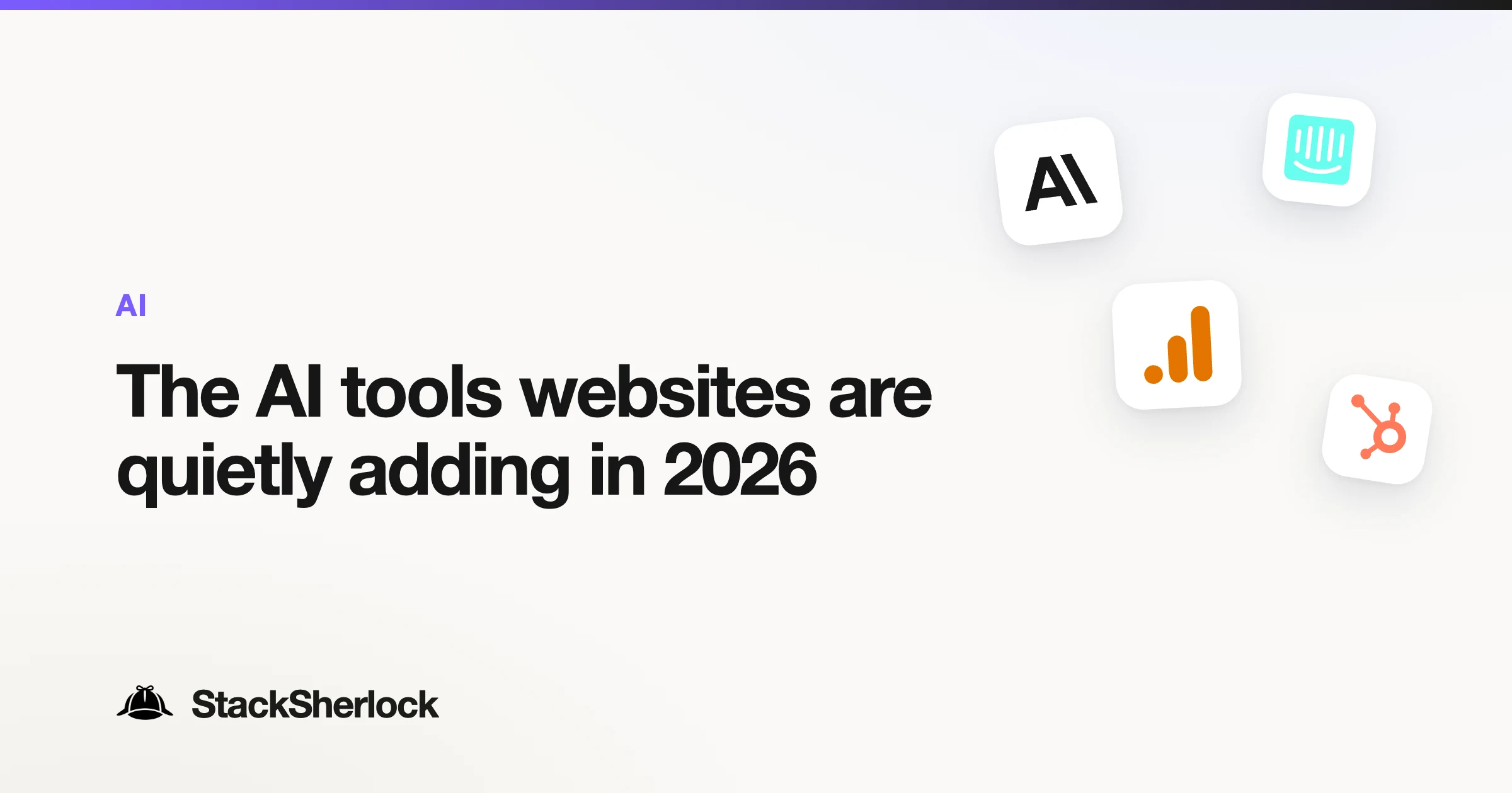 The AI tools websites are quietly adding in 2026